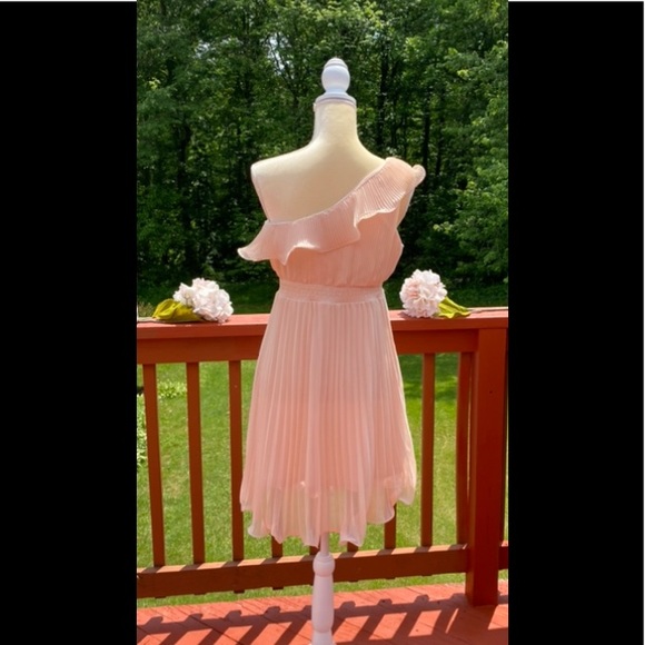 AMERICAN RAG RUFFLE OFF SHOULDER DRESS - Picture 12 of 14